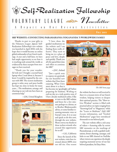 VL Newsletter Fall 2011