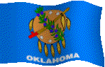 Oklahoma Waving Flag
