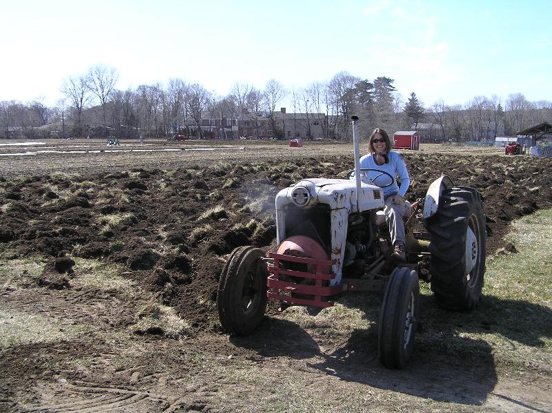 Newly plowed field at UMass_2011