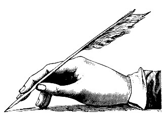 Quill pen (for writing limericks, of course!)