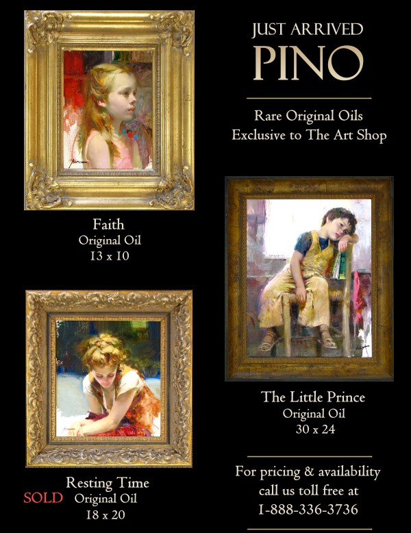 Pino Originals Just Arrived at the Gallery