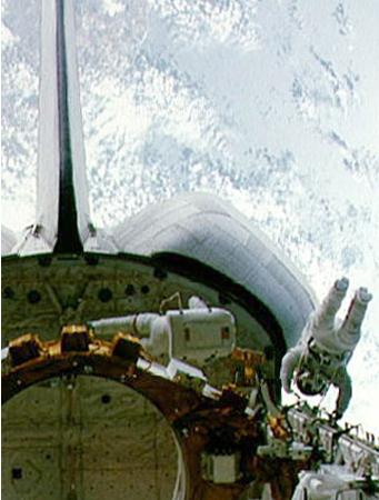 First spacewalk of the space shuttle era by Story Musgrave