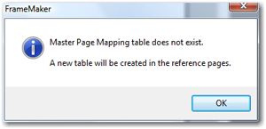  create the new table on the reference pages
