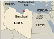 Map of Libya