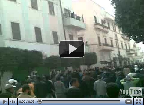 Videos of the Uprising in Libya