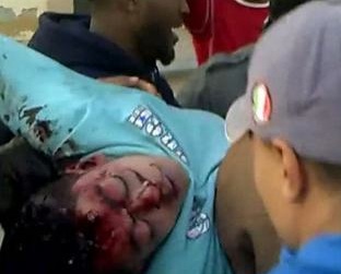 A Libyan boy shot dead