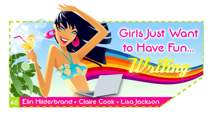 Issue 45 Banner: Girls Just Want to Have Fun Writing!