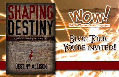 Shaping Destiny blog tour invitation