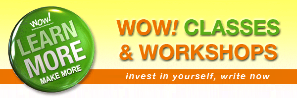 WOW! Classes: Invest in Yourself, Write More