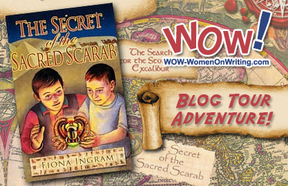 The Secret of the Sacred Scarab Blog Tour Adventure!
