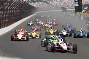 Indy 500 racecars