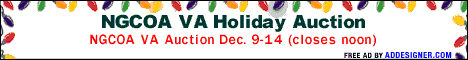 2012 NGCOA VA Holiday Auction banner