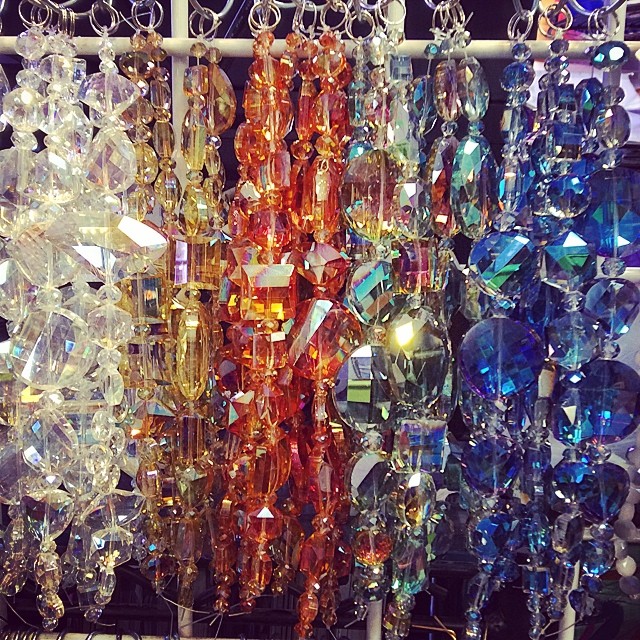 Great new artisan crystal strands from #cherrytreebeads trunkshow.  Only $9.00 a strand at The Bead Biz