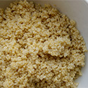 Bowl of quinoa.