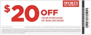 May Coupon Sports Authority