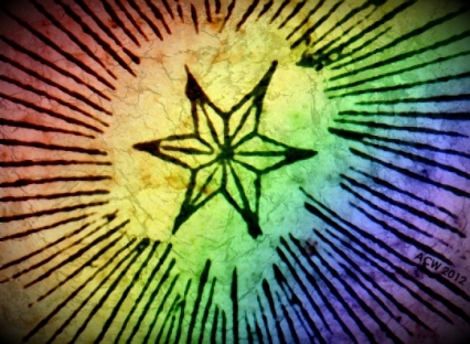 Rainbow Star by Andrew Craig Williams