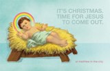 Time for Jesus to come out billboard from St. Matthew-in-the-City