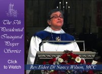 Nancy Wilson at Inaugural Prayer