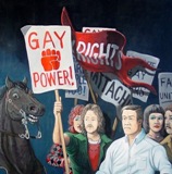 Stonewall painting by Sandow Birk