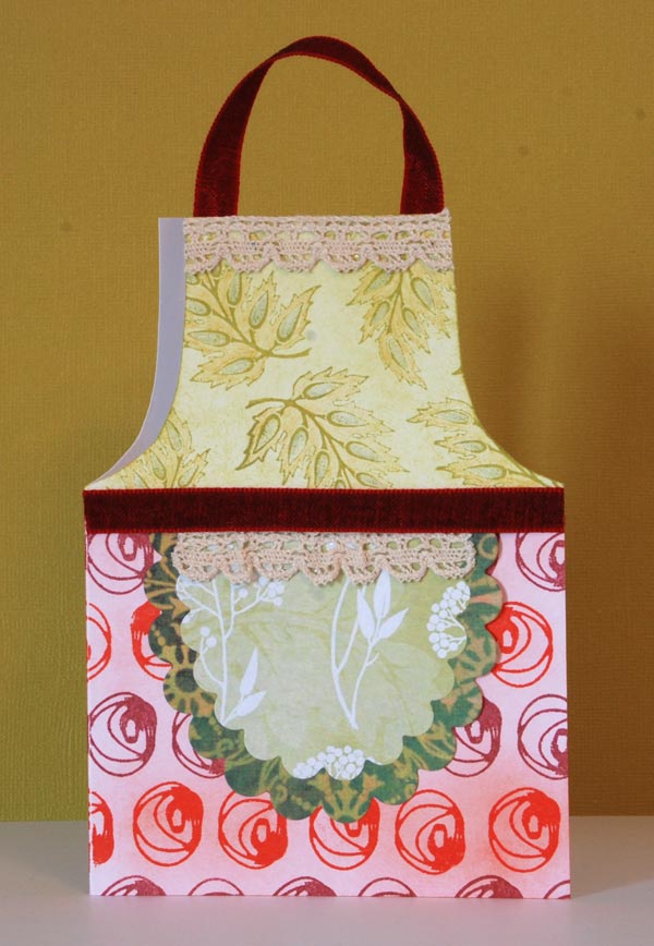 rose leaf apron