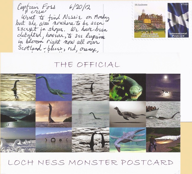 Nessie Post Card