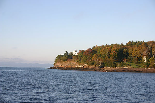 Fort Point Light (Maine) in September
