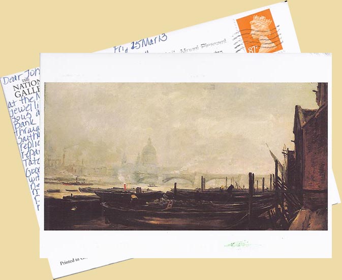 National Gallery Postcard