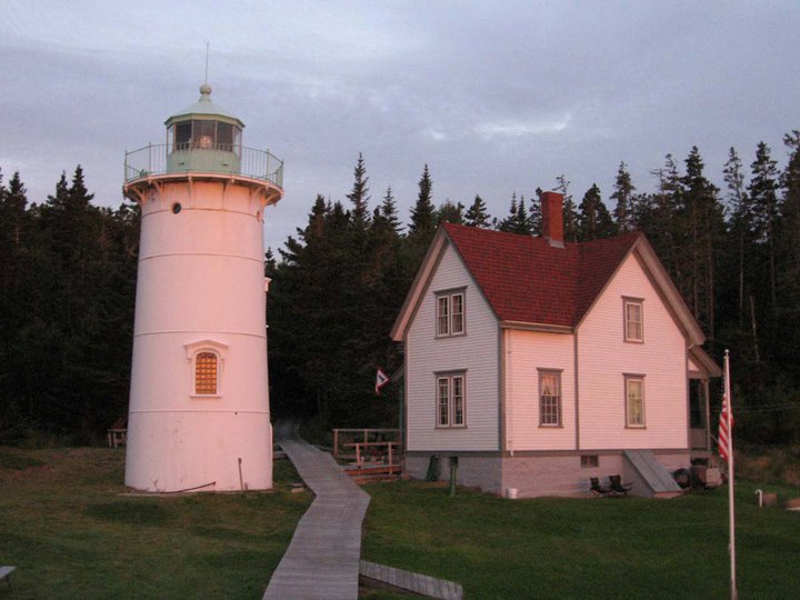 Little River Lighthouse (Cutler, ME) at Sunrise