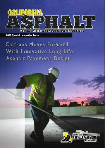 2013 California Asphalt Magazine cover