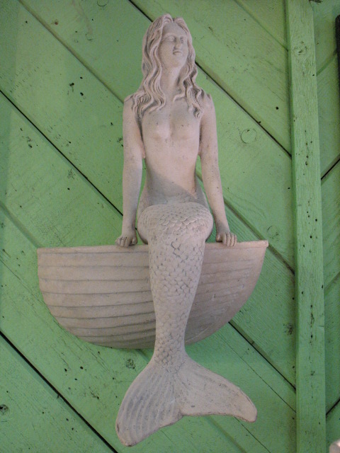 mermaid on boat
