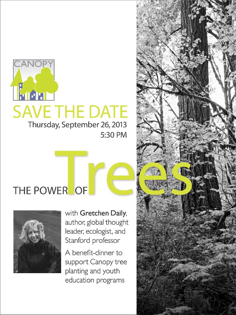Save the date: The Power of Trees 9/26/13