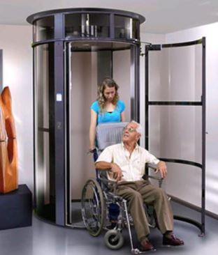 Picture of Wheelchair accessible vacuum elevator