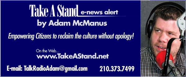take a stand newsletter banner
