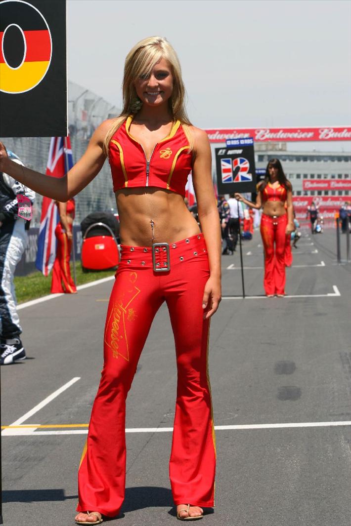 In Nascar Pantyhose Event 110