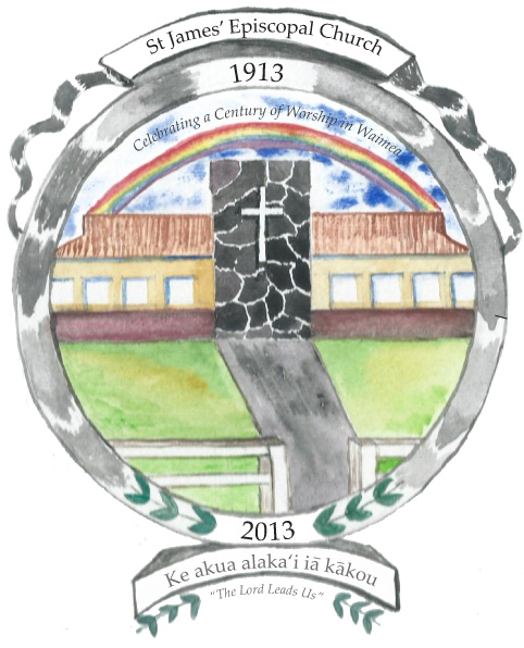 StJames Centennial badge