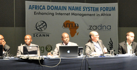 Gideon Rop at DNS Forum SA