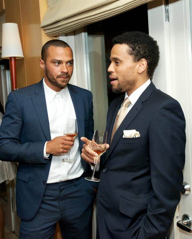 Jesse Williams and Michael Ealy