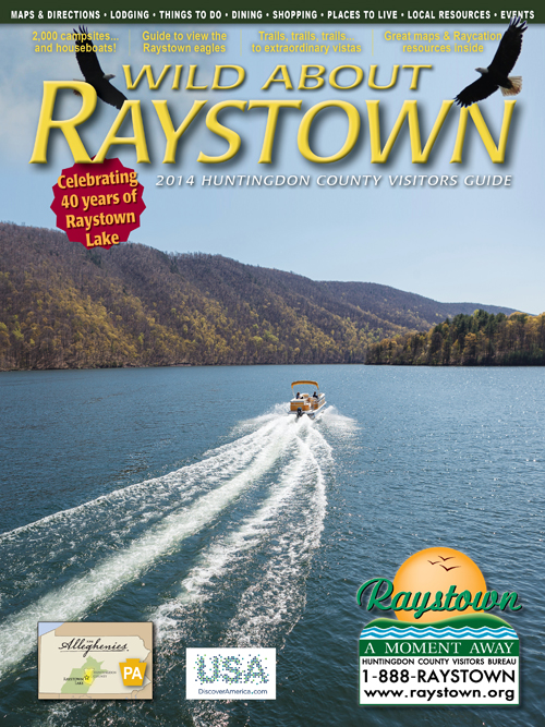 2014 Huntingdon County Visitors Guide cover