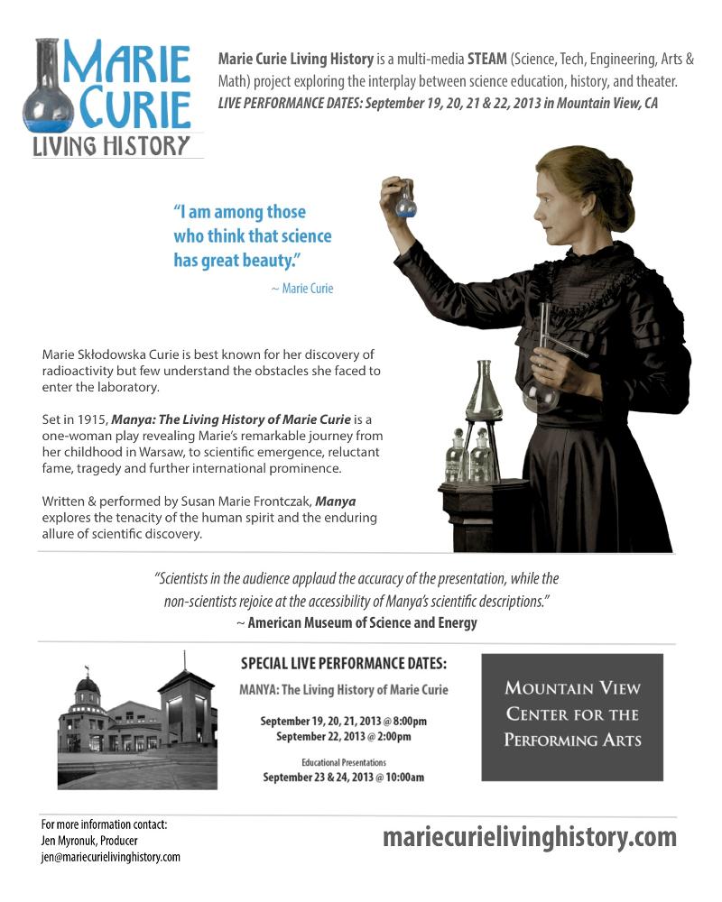 M. Curie Poster