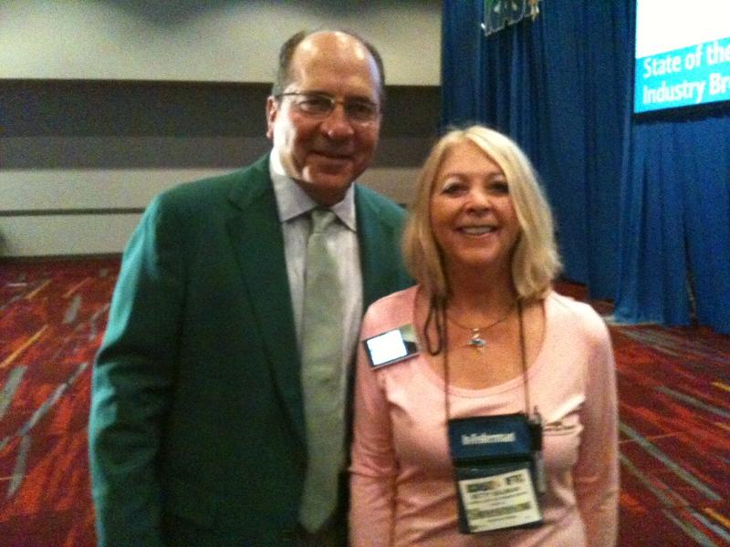 Johnny Bench and Betty