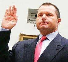 Roger Clemens in court