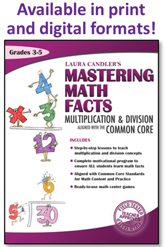 Mastering Math Facts $5.00 off