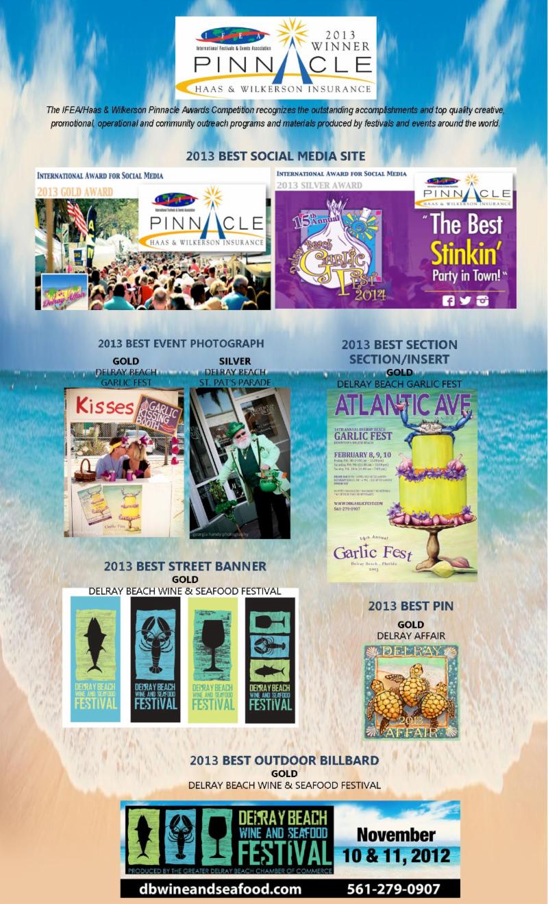 Delray Beach wins event awards