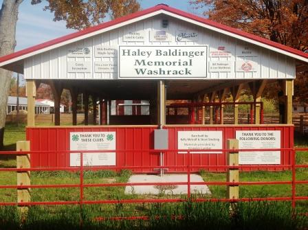 Haley Balding Memorial Washrack