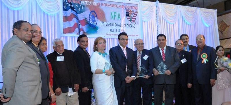 NFIA Award Recipients with Officers