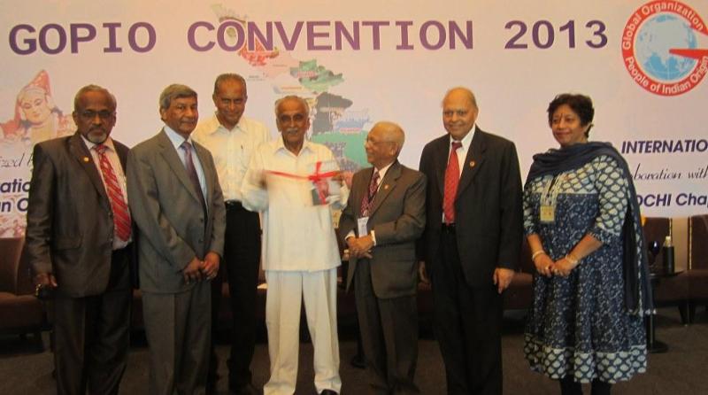 GOPIO Convention Inaugural Session and Book Release by Gov. M.M. Jacob