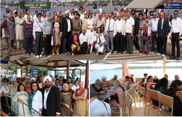 Scenes for Caring Cruise for Senior Citizens by GOPIO-Sydney