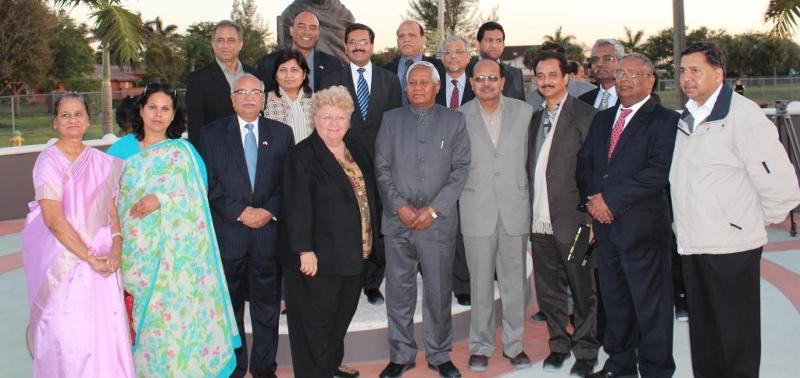 Indian Parliamentary Delegation in Davie, Florida