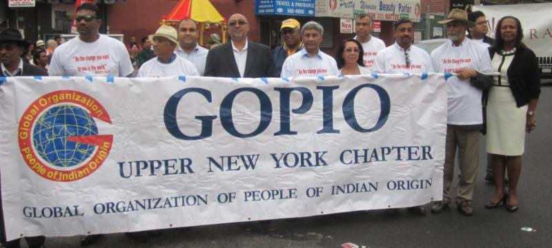 GOPIO Upper New York. at Gandhi Peace March