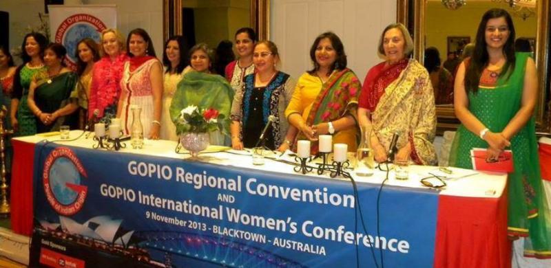 GOPIO International Second Women  Conference organizers and speakers
